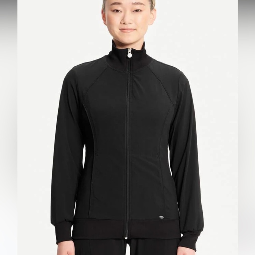 Cherokee Infinity
Women's Zip Front Warm Up Scrub Jacket